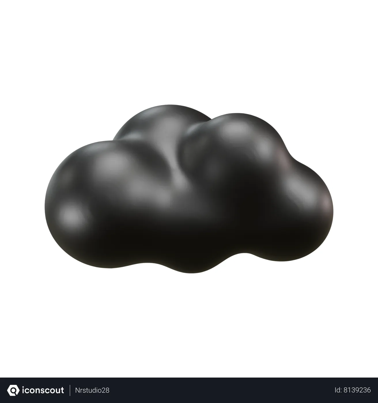 Free Cloud Weather 3D Icon - Free Download Nature 3D Icons | IconScout