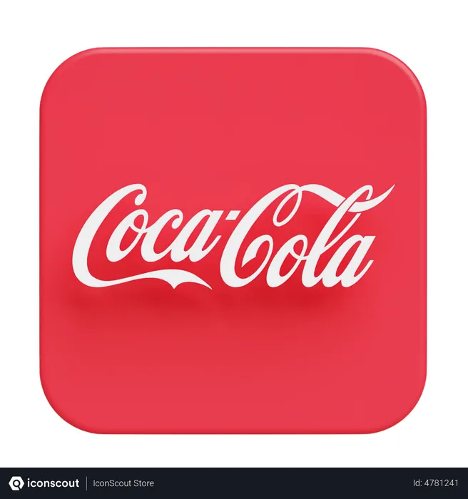 Free Coco Cola Logo 3D Logo