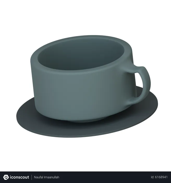 Free Coffe Cup  3D Icon