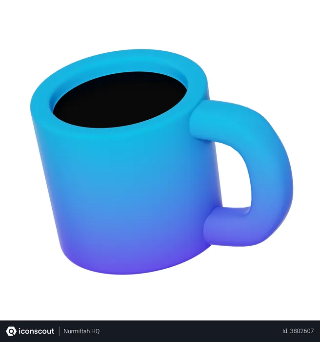 Free Coffee Mug  3D Illustration