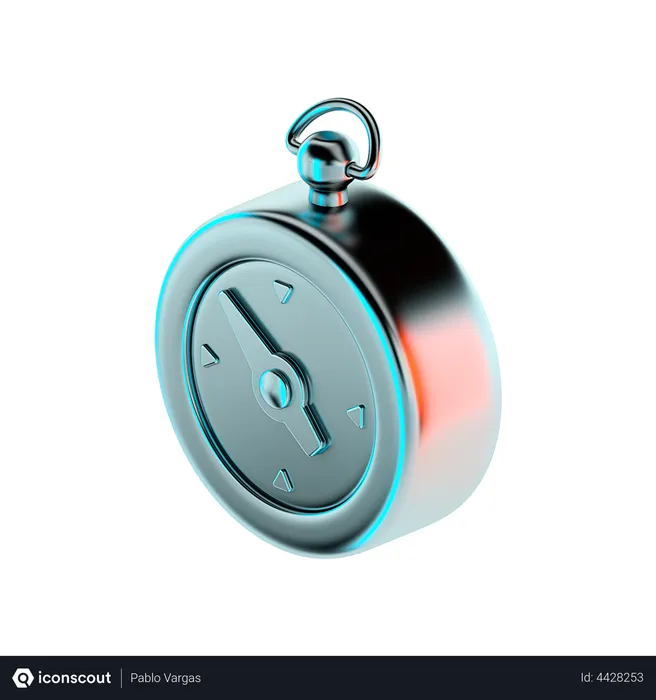 Free Compass  3D Icon