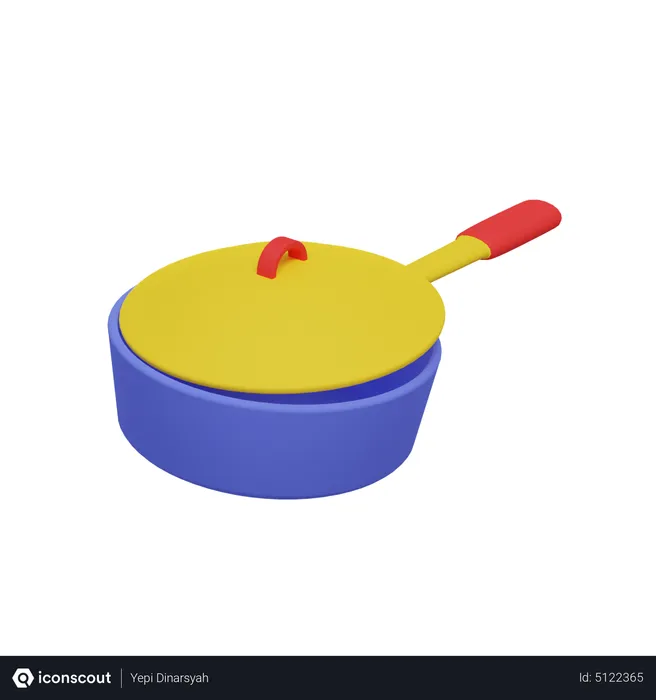 Free Cooking Pot  3D Icon