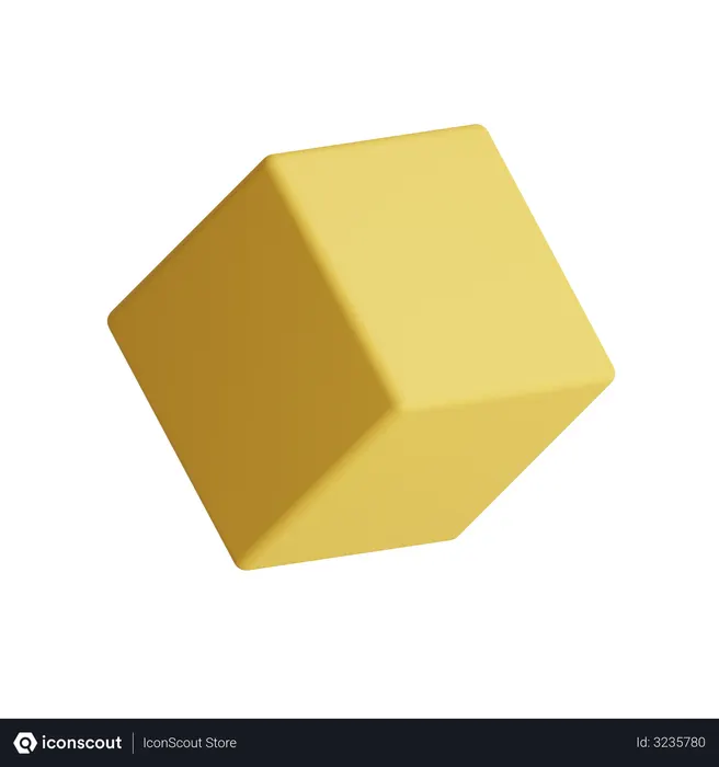 Free Cube  3D Icon