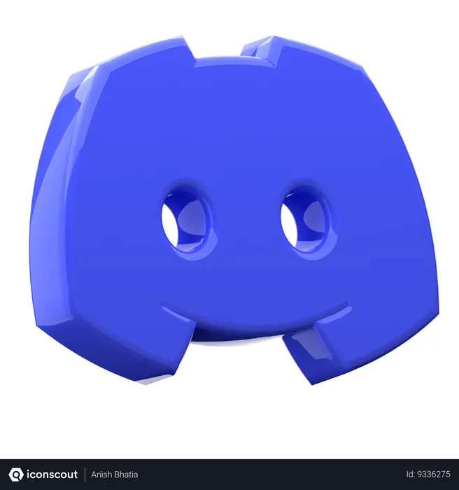 Free Discord Logo 3D Icon