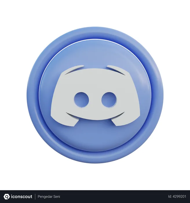 Free Discord Logo 3D Icon