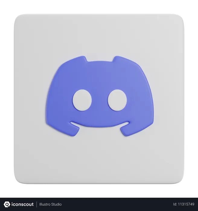 Free Discord  3D Icon