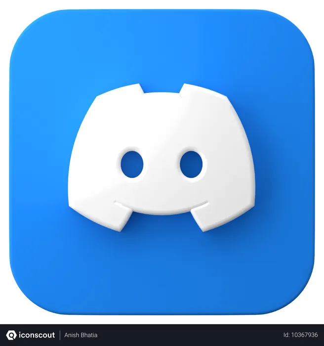 Free Discord Logo 3D Icon