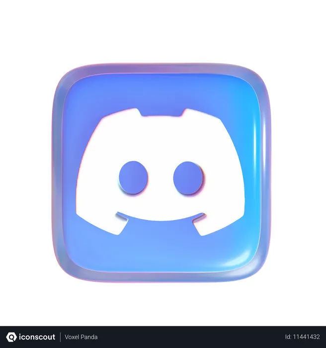 Free Discord Logo 3D Icon
