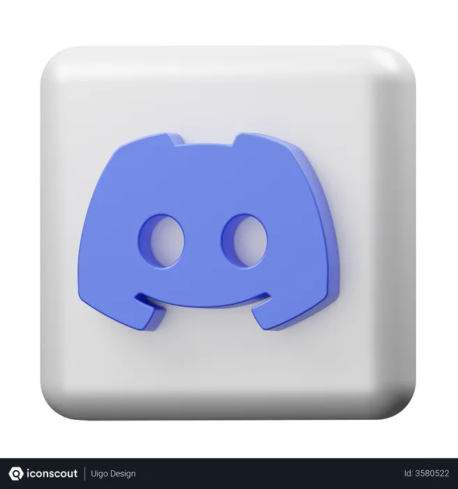 Free Discord Logo 3D Logo