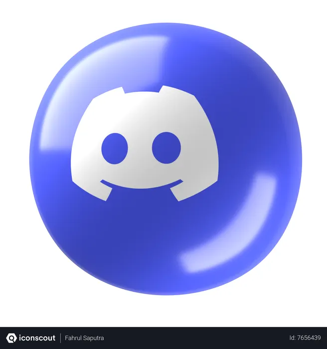 Free Discord Logo 3D Logo download in PNG, OBJ or Blend format