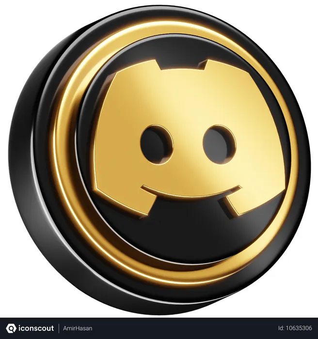 Free Discordia Logo 3D Icon