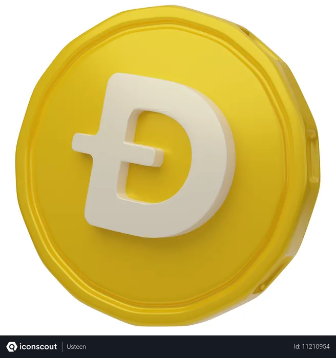 Free Doge  3D Icon