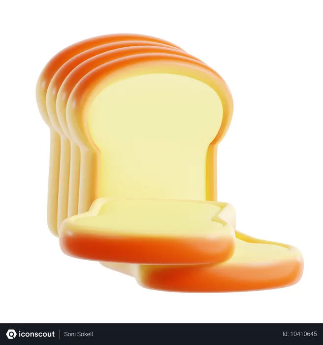 Free Pan suave  3D Icon