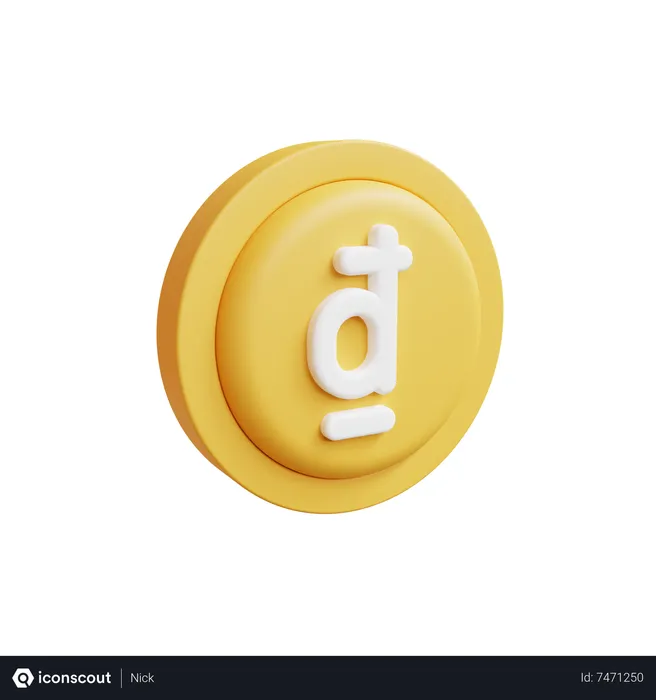 Free Dong  3D Icon