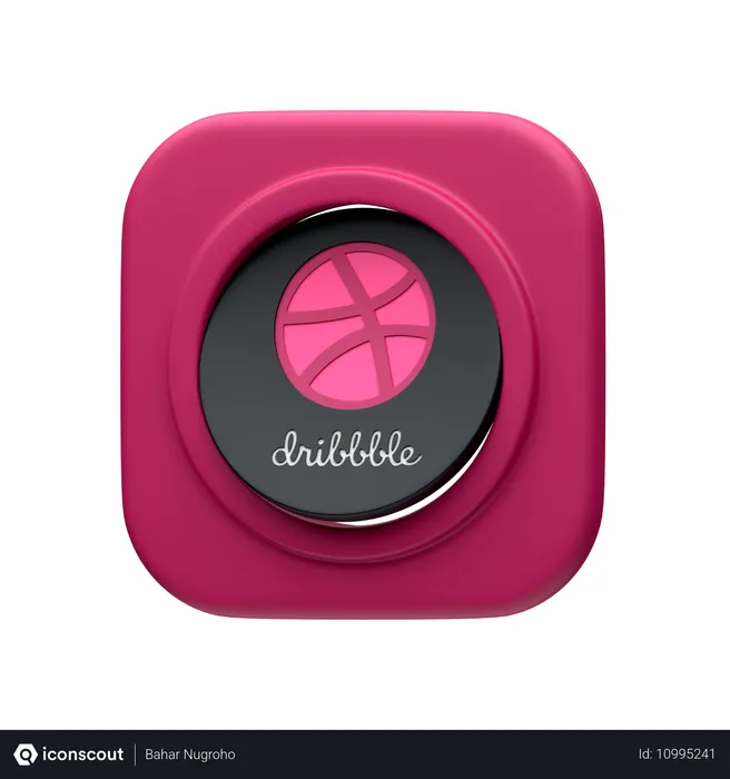 Free Dribbler Logo 3D Icon