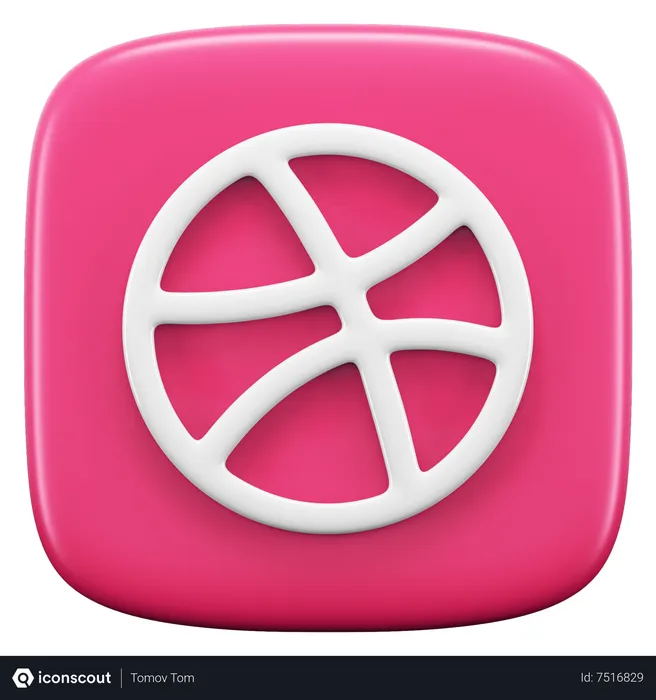 Free Dribbeln Logo 3D Icon