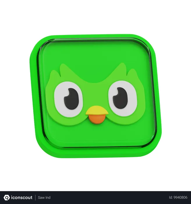 Free Duolingo 3D Icon Free Download Logos 3D Icons IconScout Free Duolingo 3D Icon Free Download Logos 3D Icons IconScout