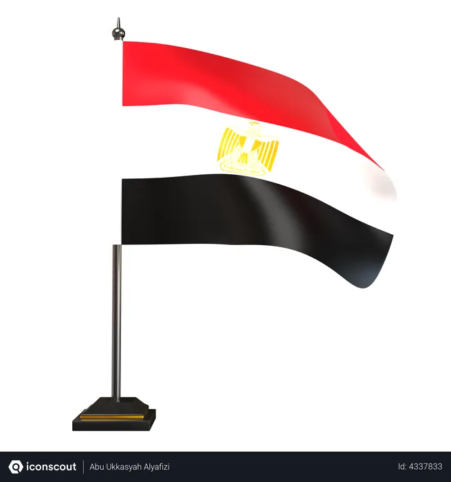 Free Egypt Flag Flag 3D Flag