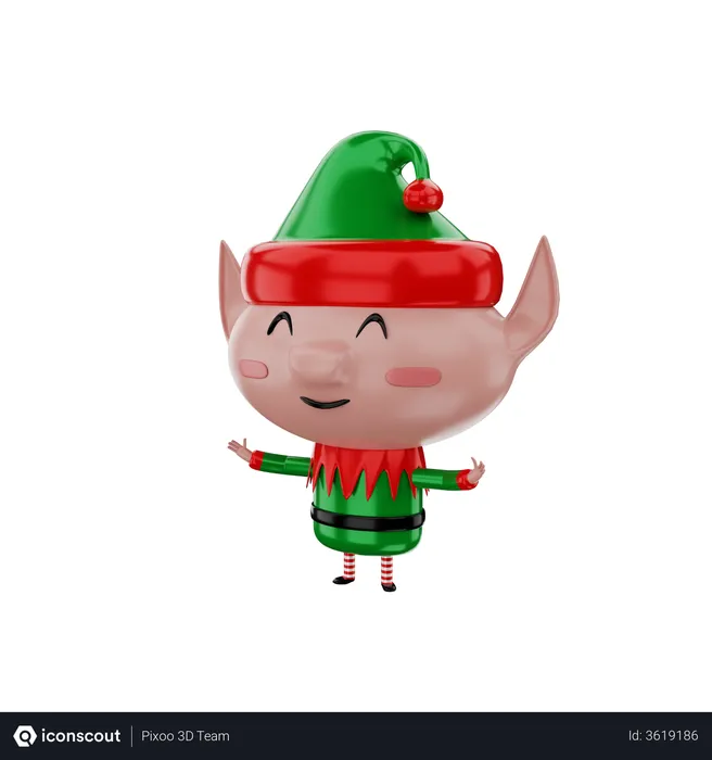Free Elf  3D Illustration