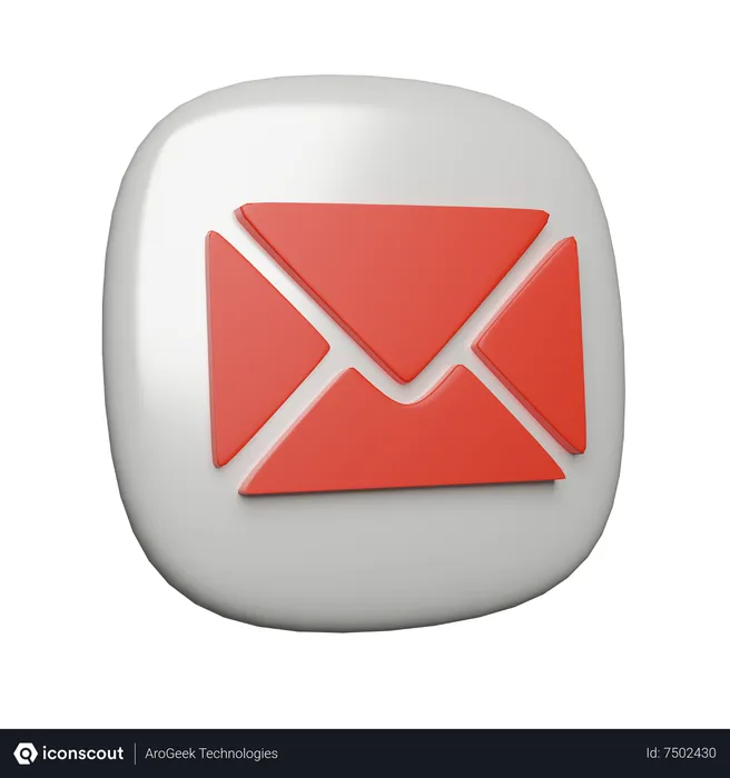 Free Email Logo 3D Icon