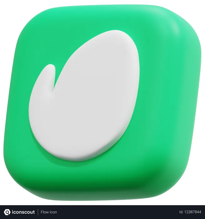 Free Envato Logo 3D Icon