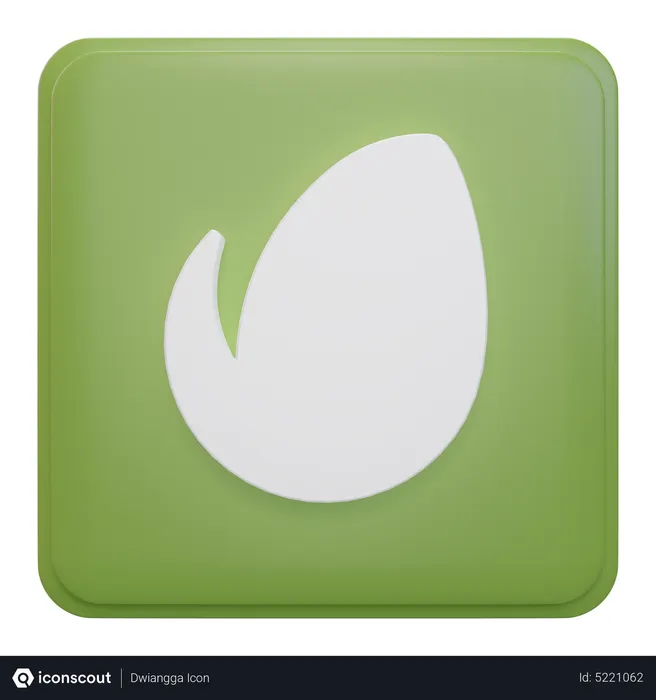 Free Envato Logo 3D Icon