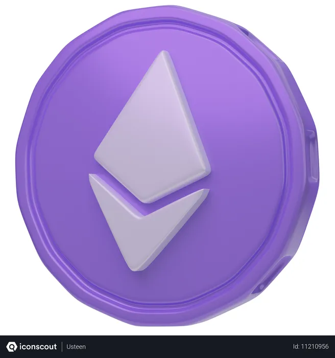 Free Eth  3D Icon