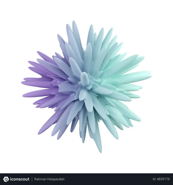 Free Explode Shape  3D Icon