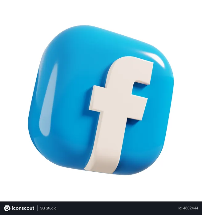 Free Facebook Logo Logo 3D Logo