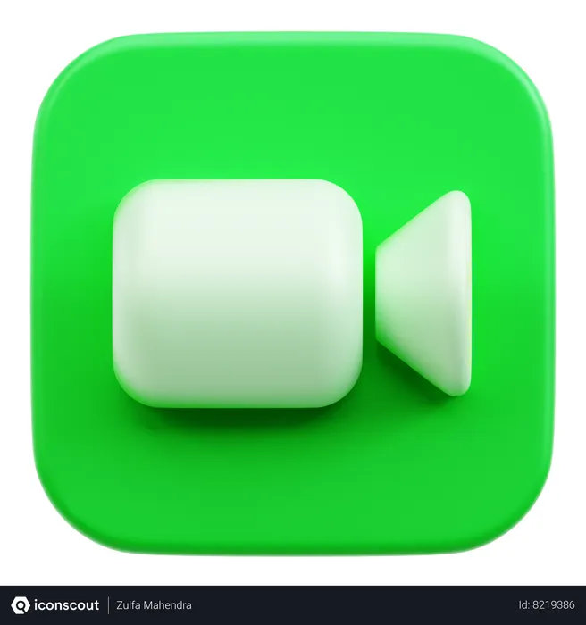 Free Facetime  3D Icon