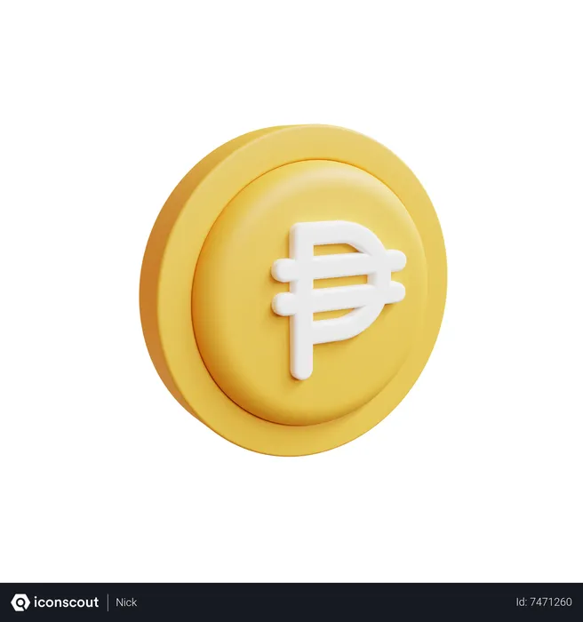 Free Peso filipino  3D Icon