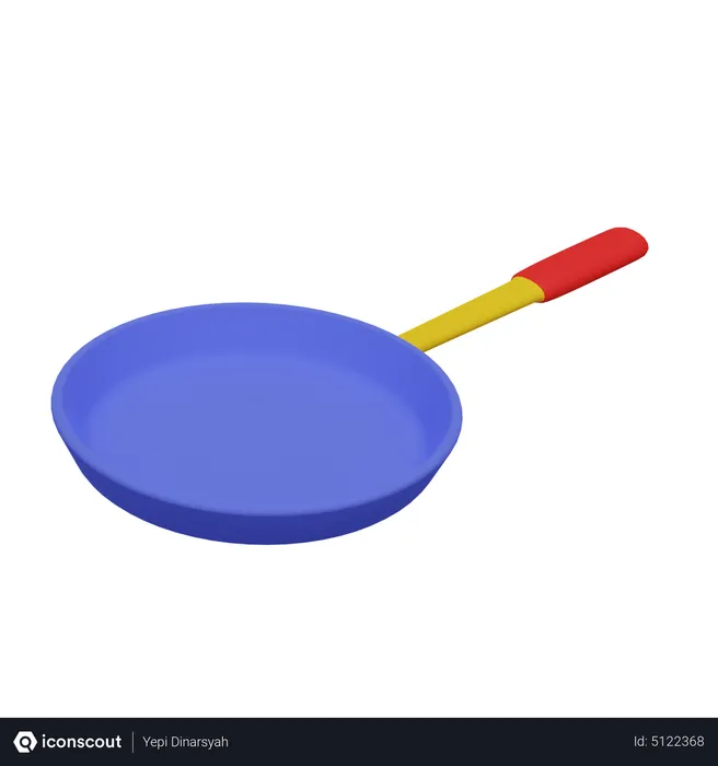 Free Frying Pan  3D Icon