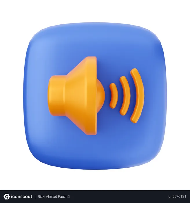 Free Full Volume  3D Icon