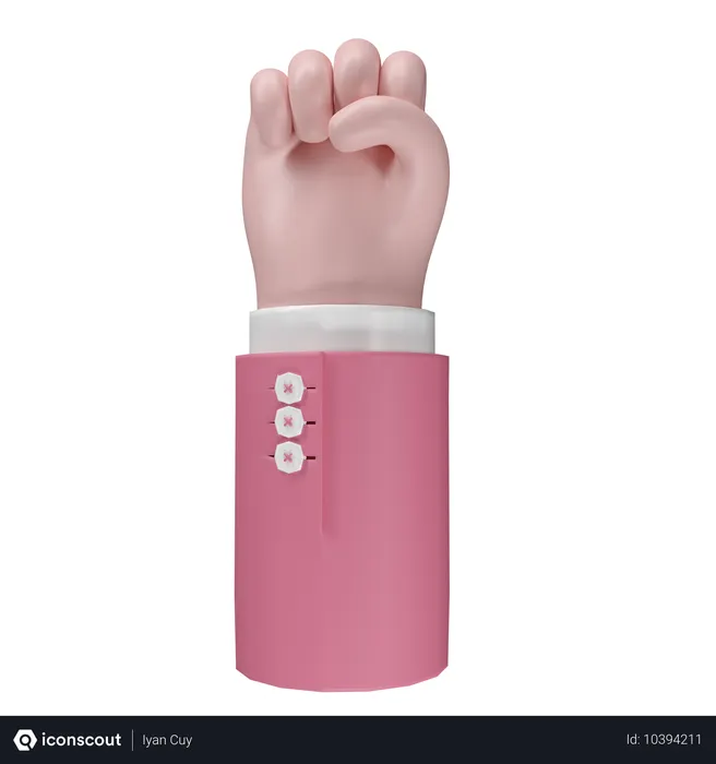 Free Gesto de punho Emoji 3D Icon