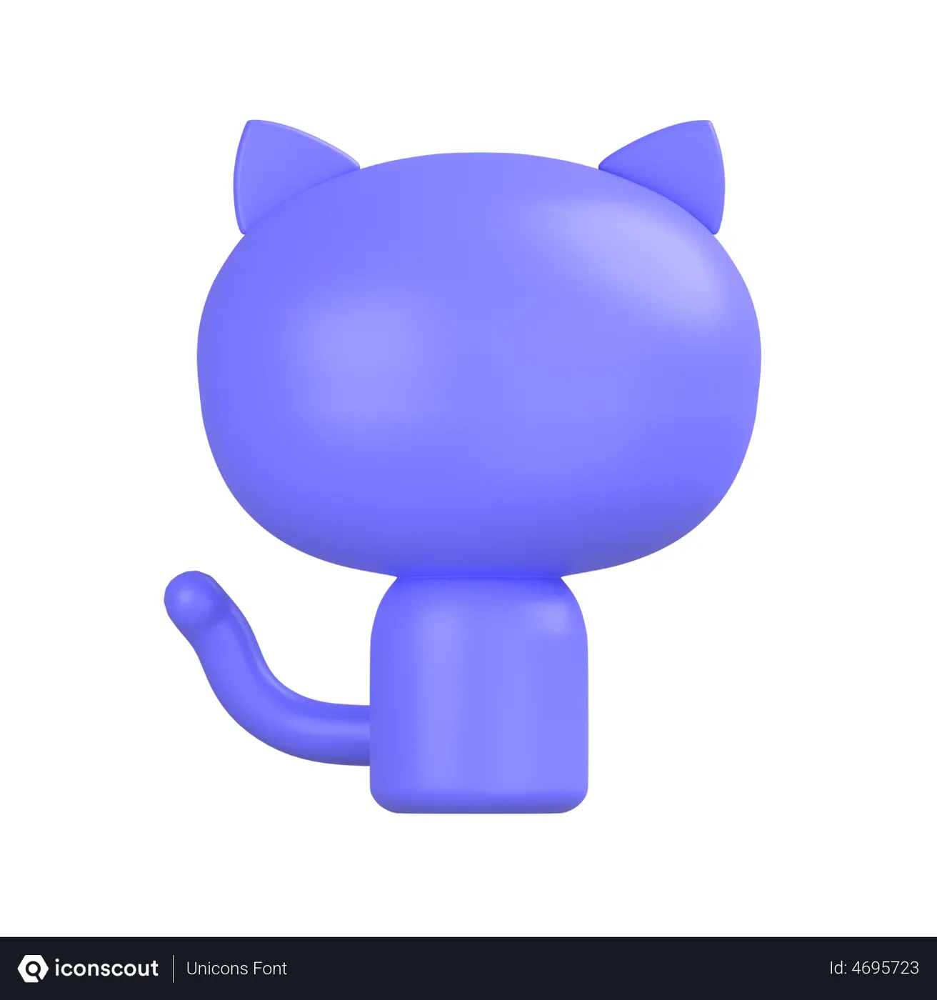 Free Github-1 3D Icon - Free Download Logos 3D Icons | IconScout