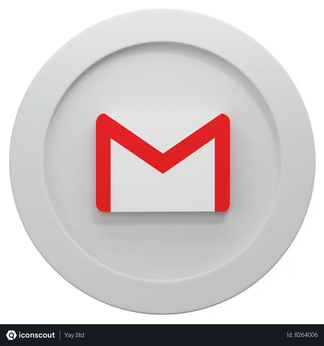 Free Gmail Logo 3D Icon