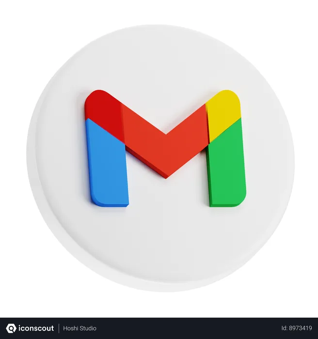 Free Gmail Logo 3D Icon