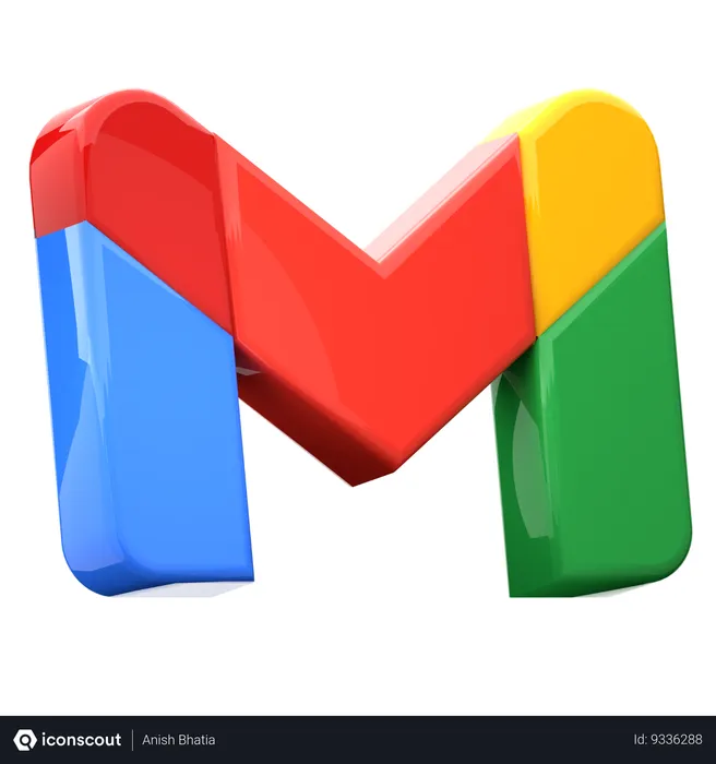 Free Gmail Logo 3D Icon