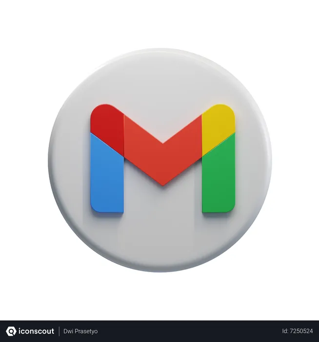 Free Gmail Logo 3D Icon