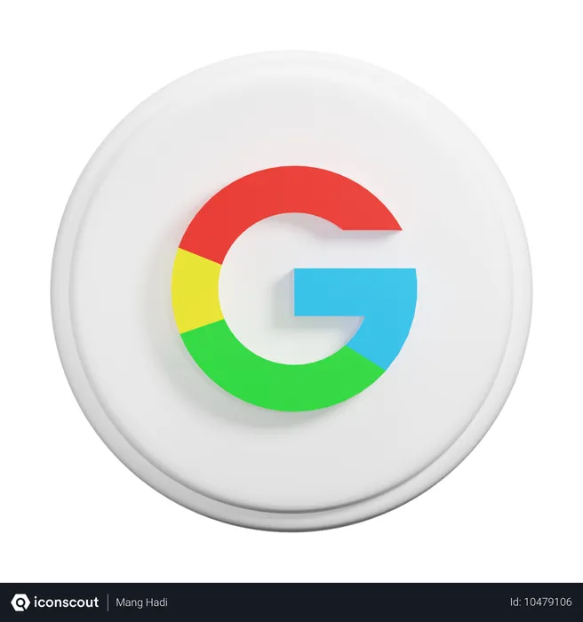 Free Google Logo 3D Icon