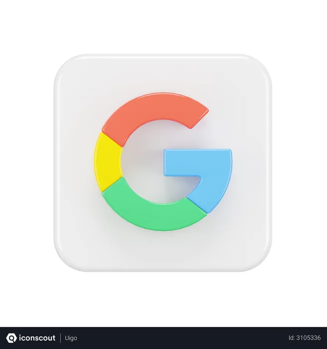 Free Google Logo 3D Logo