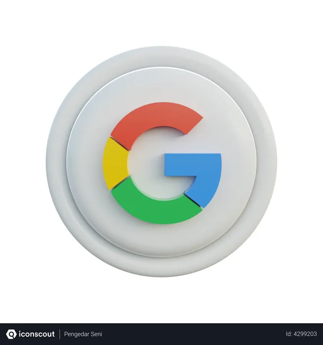 Free Google Logo 3D Icon