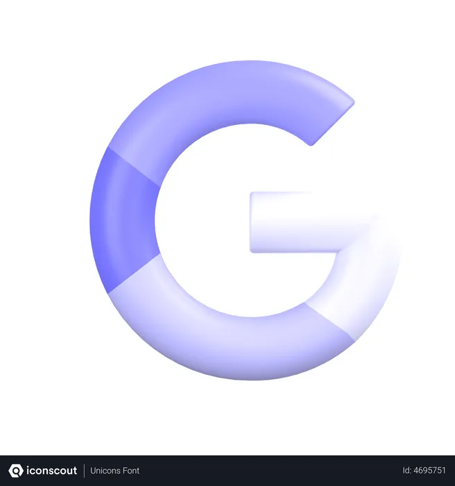 Free Google Logo 3D Icon