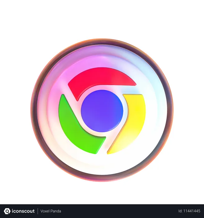 Free Google Chrome Logo 3D Icon