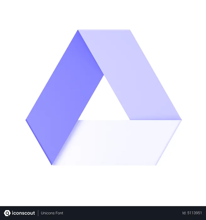 Free Google-drive-1 Logo 3D Icon