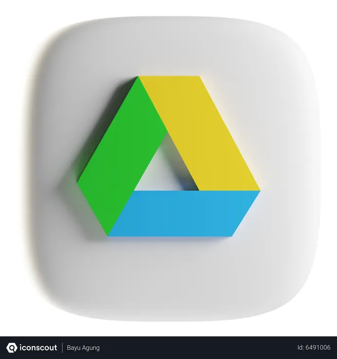 Free Google_Drive Logo 3D Icon