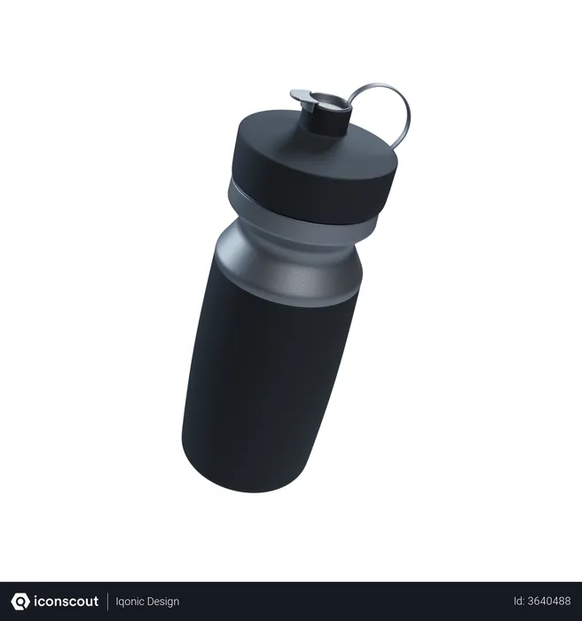 Free Gym Bottle  3D Icon