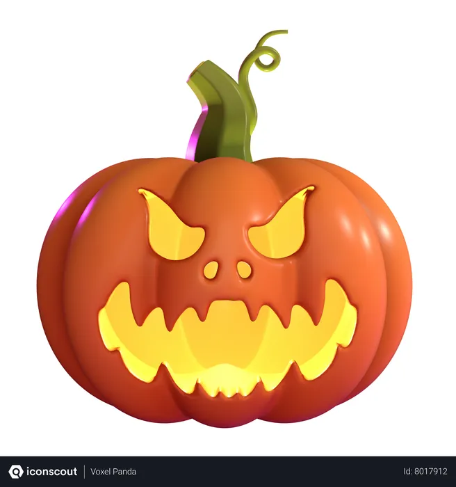 Free Citrouille d'Halloween  3D Icon