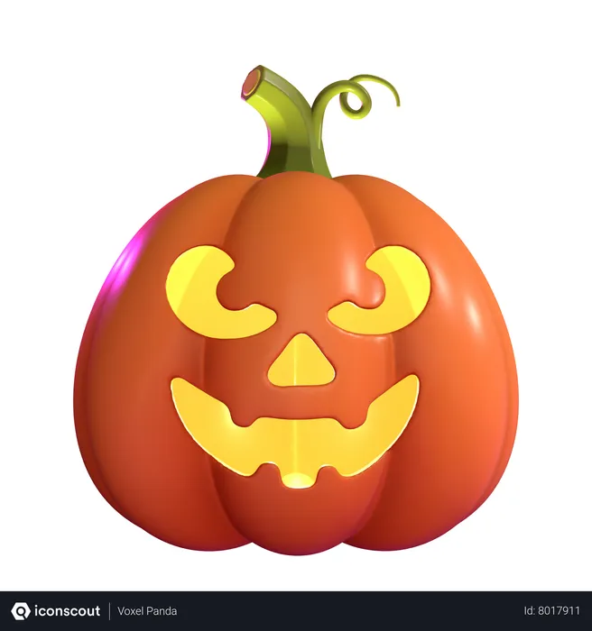 Free Citrouille d'Halloween  3D Icon