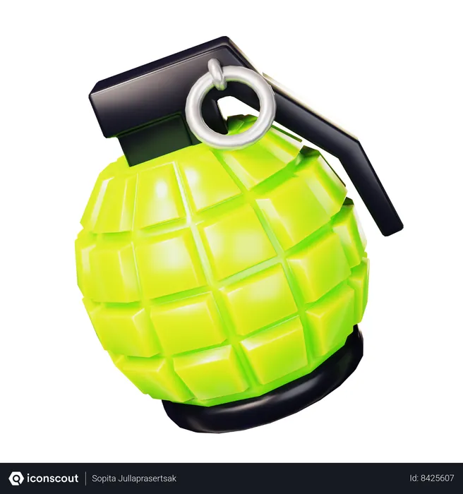 Free Hand Grenade  3D Icon